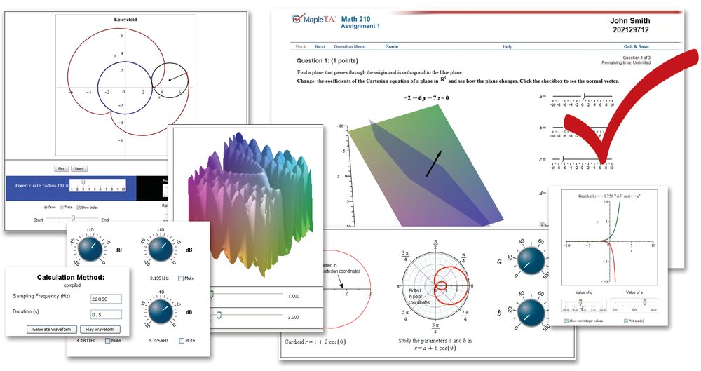 Maplesoft presenta il progetto Möbius per creare, condividere e valutare applicazioni matematiche interattive